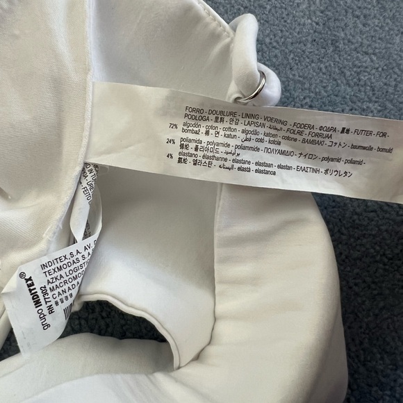 NWOT Abercrombie & Fitch white babydoll dress - XS - Picture 7 of 7